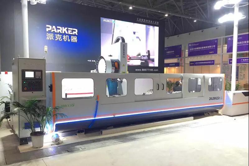 派克機器上海展會展廳